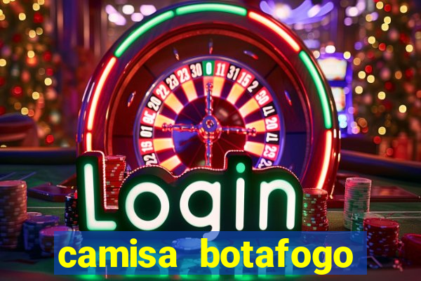 camisa botafogo plus size